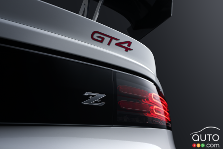 2023 Nissan Z GT4, badging